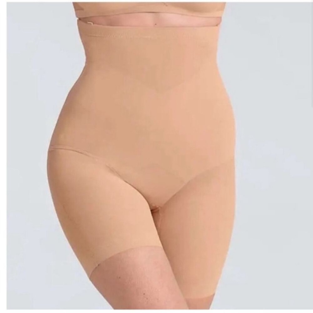 Honeylove High-Waist Thigh Shaper in Nude